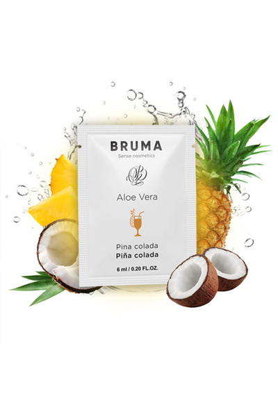 Bruma Τζελ ομαλής ολίσθησης με Αλόη Βέρα & γεύση Πινιά Κολάντα 6 ml