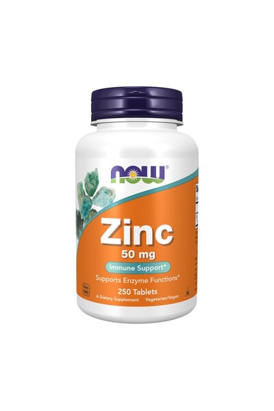 Now Foods Cynk 50 Mg Glukonian Cynku