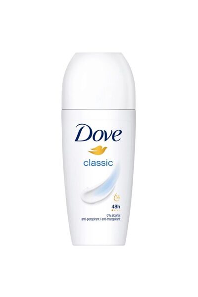 Dove Antiperspirant Roll-On, Dove, 50 ml Clasic