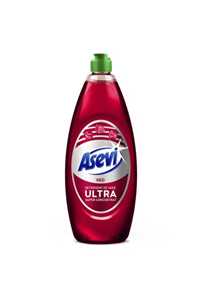 ASEVI Detergent Vase 650 ml Ultra Concentrat Red