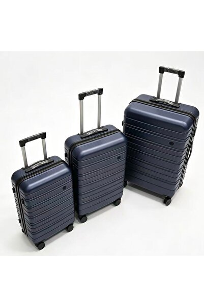 Bleco Wear-Resistant Anti-Crush ABS Carry-On Luggage, Large Silent 4-Wheel St...