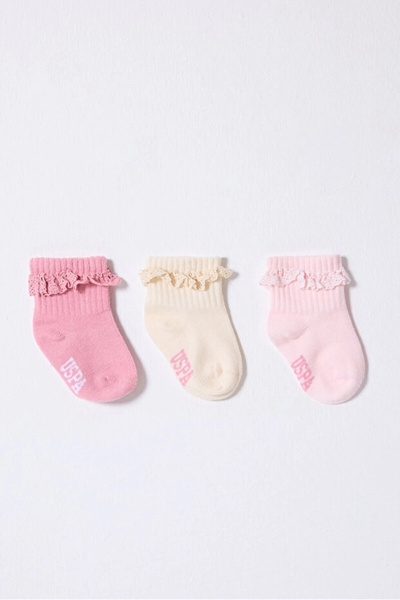 YASİN TEKSTİL Baby Girl Socks