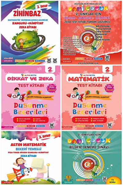 Altın Nokta Yayınevi Altın Nokta Yayınları 2.Sınıf Bilsem-Kanguru-Olimpiyat S...