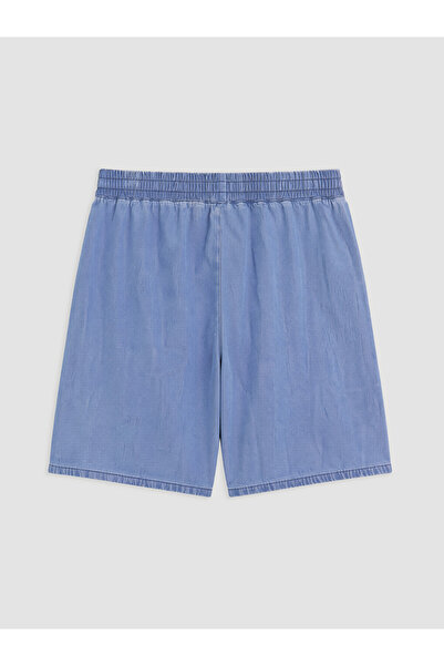 LC Waikiki Plus Size Women's Jean Shorts