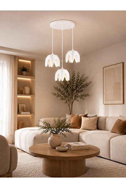 tigea accessories SİRİUS BETON GÖRÜNÜMLÜ SALON/OTURMA ODASI SARKIT AVİZE