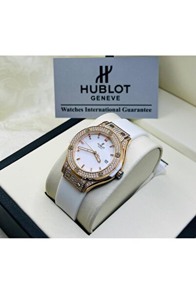 Hublot Women's Watch with a Luxurious Silicone Strap, Inspired by the World's...