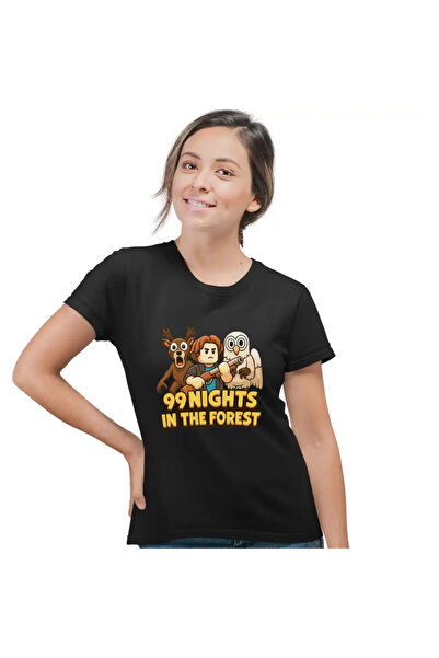 OEM Tricou Femei 99 Nights Forest Roblox