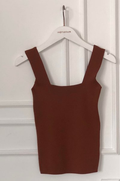 yb yağmur butik Square Neck Knitwear Athlete