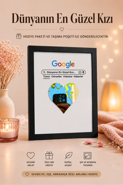 BİRBEYSTORE Cea mai frumoasă fată din lume, cadou de Ziua Îndrăgostiților, ta...