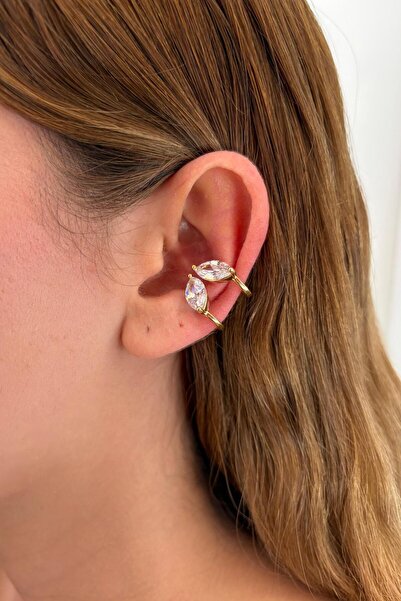 Charmist Çelik sıkıştırmalı Papillon Earcuff