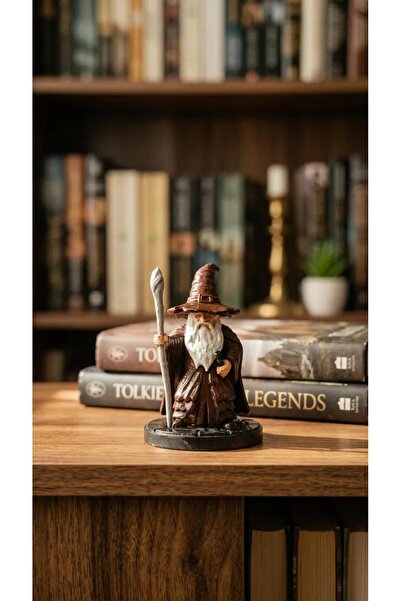 CRAFTEL Yüzüklerin Efendisi Gandalf Figür Büyücü Maket Biblo Koleksiyonluk He...
