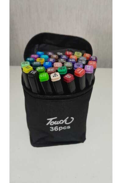 Fidanx Marker Felt-Tip Pen Set 36 Colors Double Tipped Professional Drawing &...