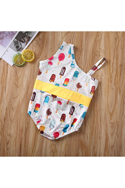 drool Costum de baie Summer (Marime: 120, Model: Inghetata)