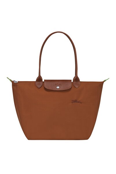 CHAMP Longchamp Classic Handbag with Leather Handles – Lightweight Shoulder B...
