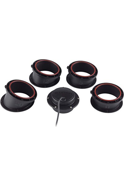 Garmin محول إشارة للقوارب مع موصل XDCP ثماني الأطراف، محول إشارة Mid-Chirp لل...