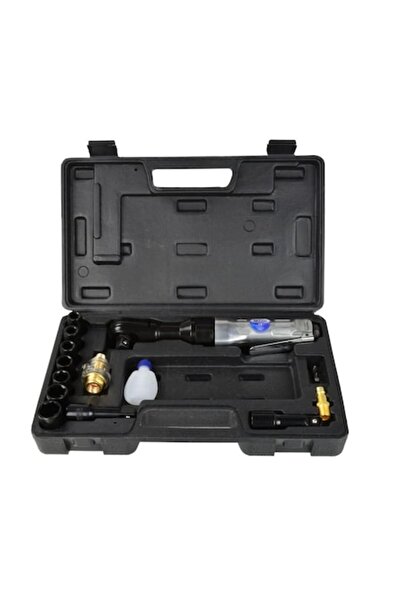 GEKO Set de chei pneumatice cu clichet, antrenare de 1/2 inch, 16 capete, G00581