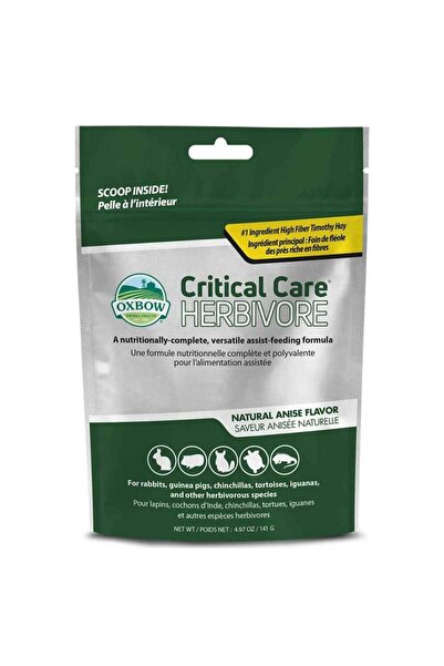 Oxbow Critical Care Herbivore Κλινική Δίαιτα με Γλυκάνισο 141gr