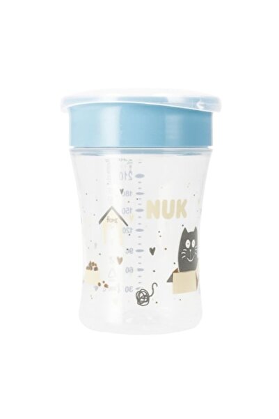 Nuk Cana Magică 230ml albastru-gri 13x8cm pentru copii 8m+