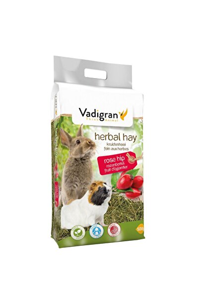 VADIGRAN Hay & Herbs Rose Hip Σανός με Τριανταφυλλιά 500gr