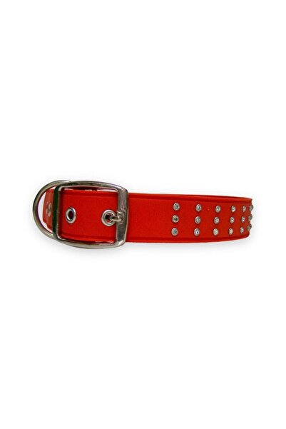 Pet Interest Περιλαίμιο Diamond Line Κόκκινο Medium 2.5mm x 35-45cm