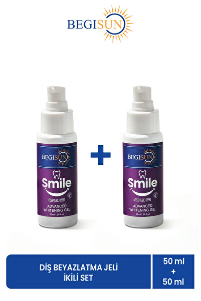 BEGISUN Smile Advanced Diş Beyazlatma Jeli 2'li Set 50 ml + 50 ml