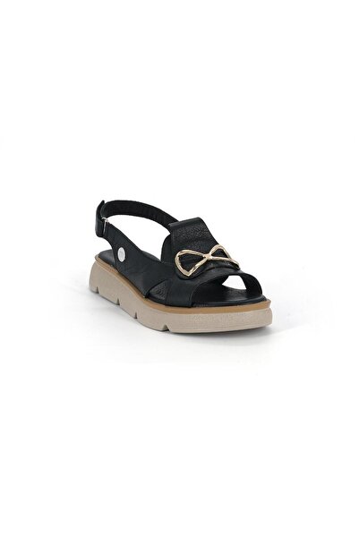 Mammamia D26Ys-5300 Black Genuine Leather Full Orthopedic Casual Women's Dail...