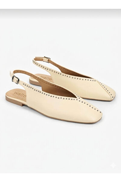 aldeppo Yanki Faux Leather Tropic Ballerinas