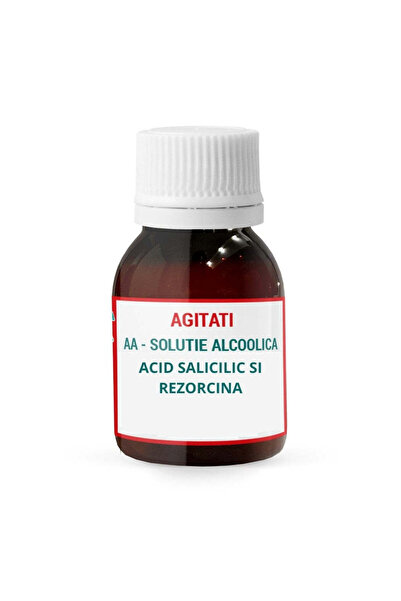 Farmacia Anca L-SOLUTIE ALCOOLICA CU ACID SALICILIC SI REZORCINA*100ML