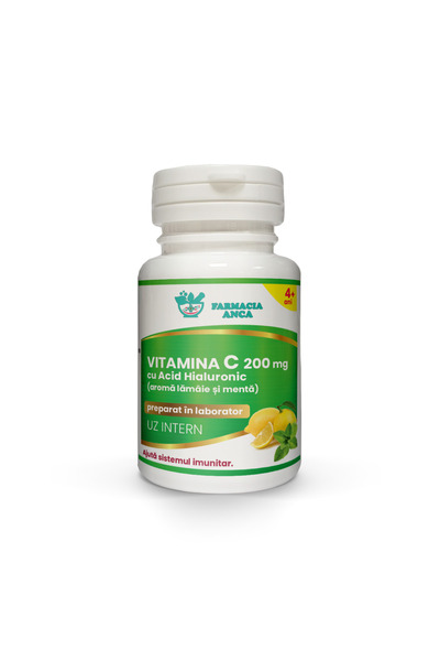 Farmacia Anca L-VITAMINA C 200MG LAMAIE SI MENTA*30 COMPRIMATE