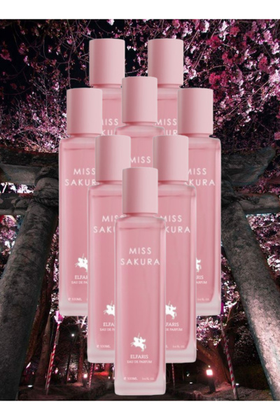 ELFARIS 8 Pieces Miss Sakura Perfume 100ML