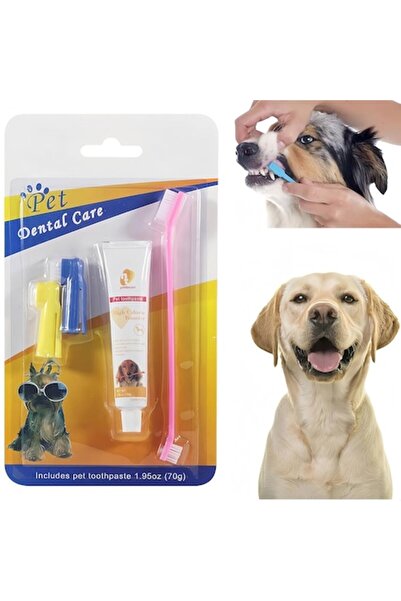 OEM Kit complet de igienă orală pentru câini, dinți sănătoși, pastă de dinți,...