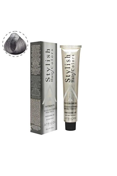 atricos Milano Stylish Hair Color Dark Grey – Cool Grey Professional Hair Dye...
