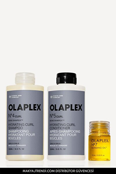 Olaplex Curl Care & Shine Trio - Dalgalı, Kıvırcık Saçlar İçin Bukle Belirgin...