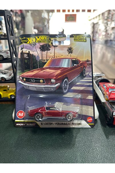 HOT WHEELS 67 CUSTOM / PERSONNALISE MUSTANG GJT68-JHW40