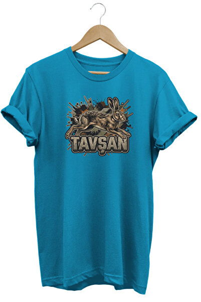 WİDİ Exclusive Rabbit Illustration Dynamic Premium Streetwear T-Shirt