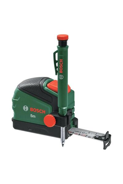 Bosch 5 mt x 22 mm Oto. Kilit Şerit Metre+Kalem 1600A033BL