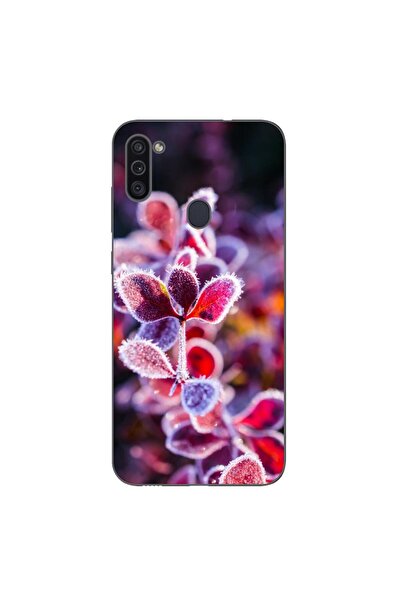 OEM Husa compatibila cu Samsung Galaxy A11 Silicon Gel Tpu Model Flori Inghetate