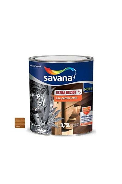 Savana Lac pentru lemn, Ultrarezist 0.75 L, Savana, Stejar / EXT10084