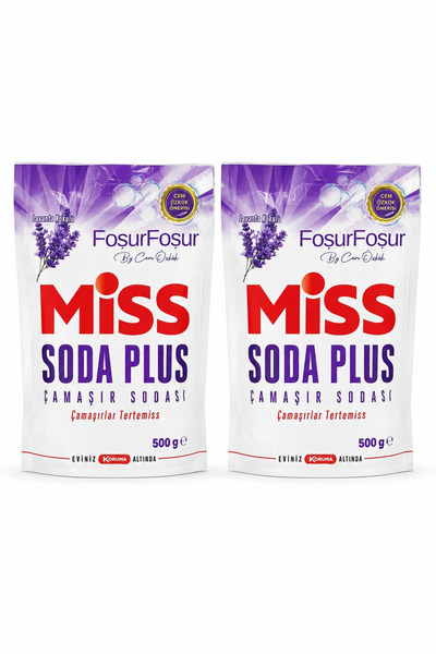 Miss Soda Plus Lavanta 500 Gr × 2 Adet