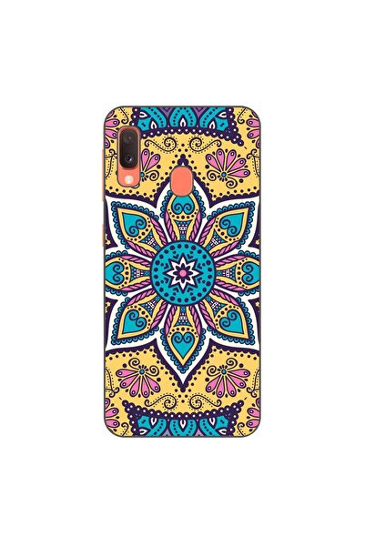 OEM Husa compatibila cu Samsung Galaxy A20e Silicon Gel Tpu Model Mandala Twi...