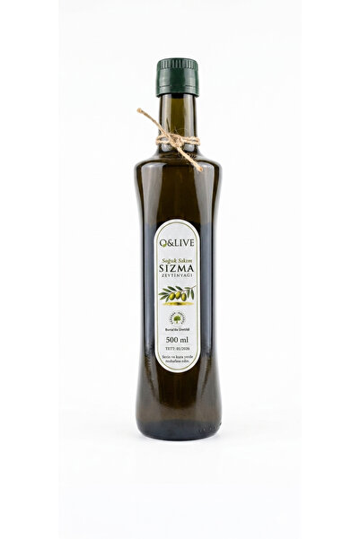 O&LIVE 500 ML NATUREL SIZMA ZEYTİNYAĞI(OLGUN HASAT)