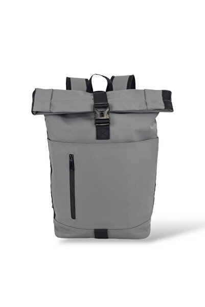 MCan Αδιάβροχο Σακίδιο Πλάτης Rolltop 29x15x43 M-92. Γκρι 19lt