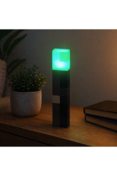 NO BRAND Lampa LED Minecraft Reincarcabila USB , 1200mAh ,Iluminare Ambiental...