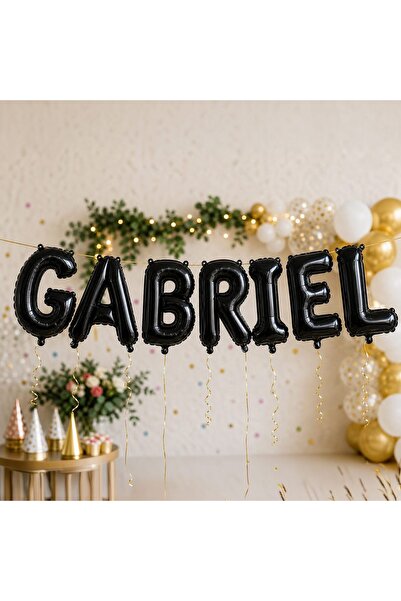 Bibilel Μεταλλικά Μπαλόνια Φύλλου, Bibilel, GABRIEL Σετ Επάνω-Κάτω, Ηλίου ή Α...