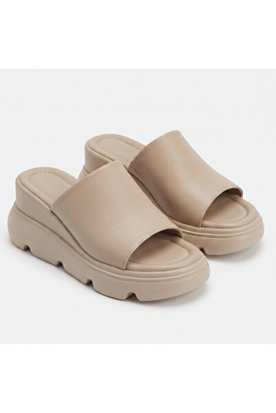 Barinoska Women's Platform Slippers Thick Soled Wedge Heel Comfortable Daily ...