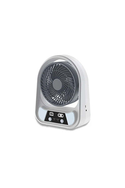 Vivendo Ventilator cu incarcare solara, 15/20 cm, cu 2 becuri incluse, functi...