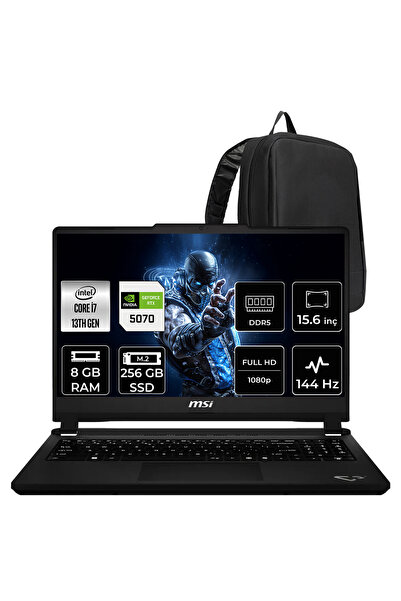 MSI Cyborg 15 Max Core i7 13620H RTX 5070 8GB 100W 8GB RAM 256GB SSD 15.6" Fu...