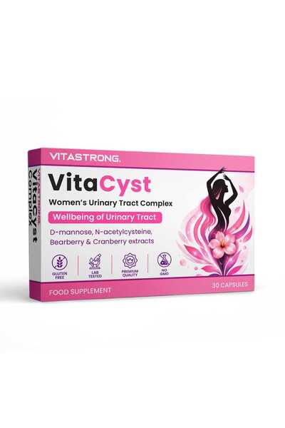 vitastrong VITACYST 60 de comprimate – Pentru tractul urinar eficient