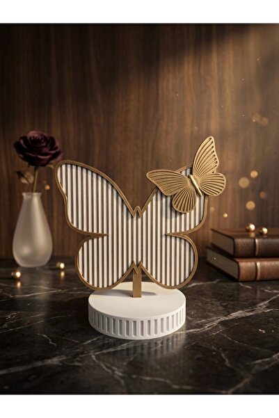 ARKlife 3D Electronic Dekoratif Kelebek Biblo Modern Masaüstü Objesi Şık Ev v...