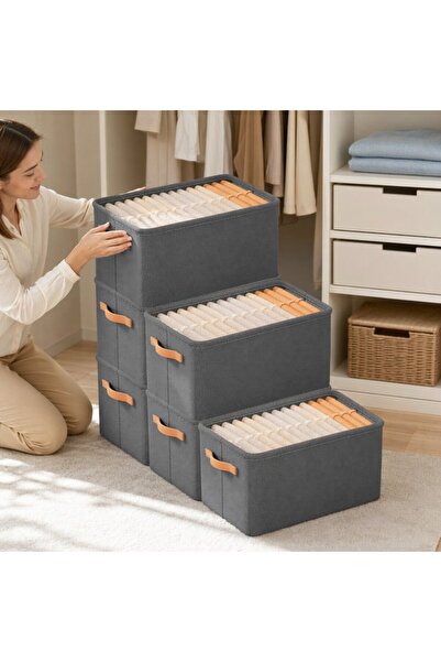 Generic 1 Non Woven Foldable Storage Box Closet Organizer Wardrobe Shelf Hand...